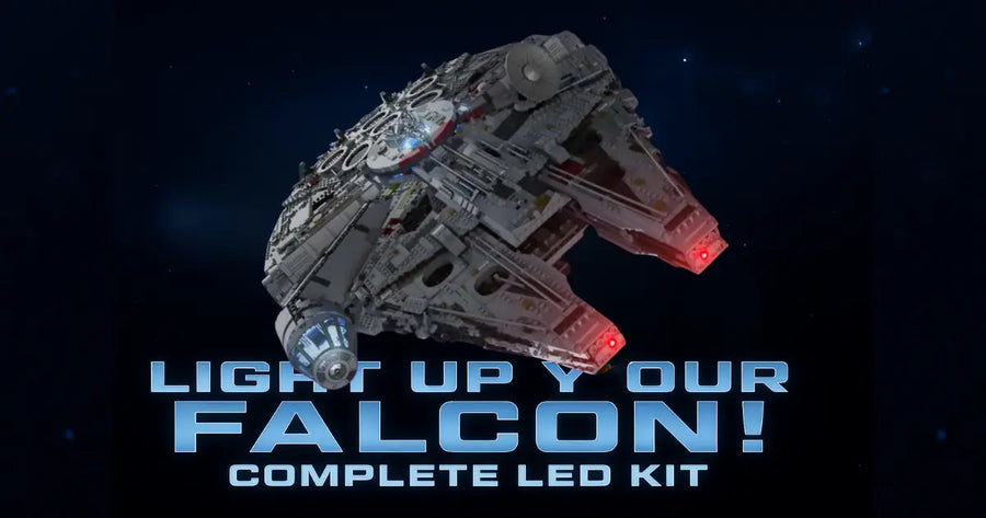 LEGO Millennium Falcon 75192 Light Kit Guide