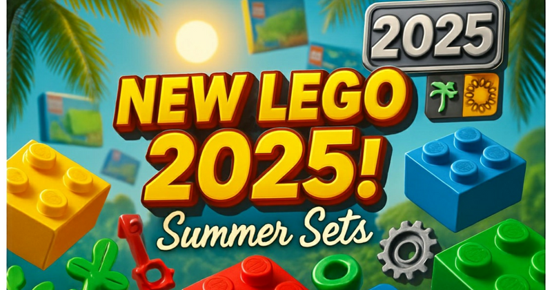 Nouveaux ensembles LEGO 2025 : les nouveautés estivales à ne pas manquer 