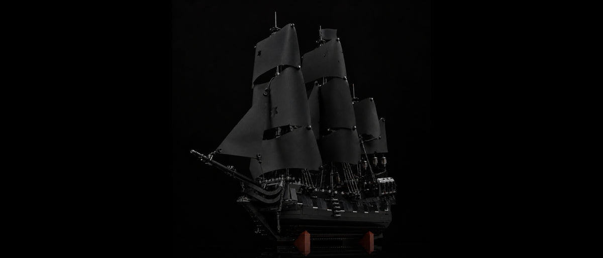 Sails Lit From Above — Light Kit for LEGO® Icons Captain Jack Sparrow's Pirate Ship #10365 Upgraded