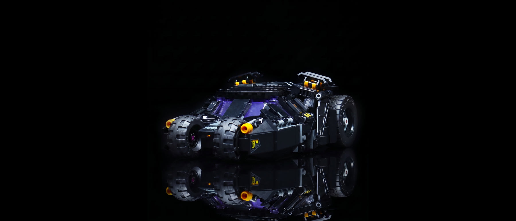 Kit LED pour LEGO® Technic Batmobile Tumbler #42239 — standard build, without the LED light kit