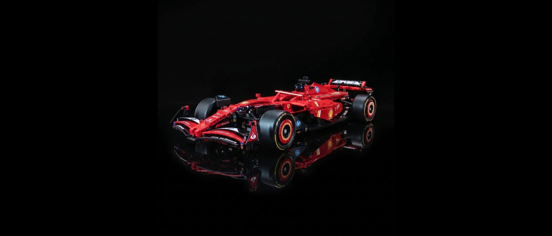 Kit LED pour LEGO® F1 Ferrari SF-24 #42207 — standard build, without the LED light kit