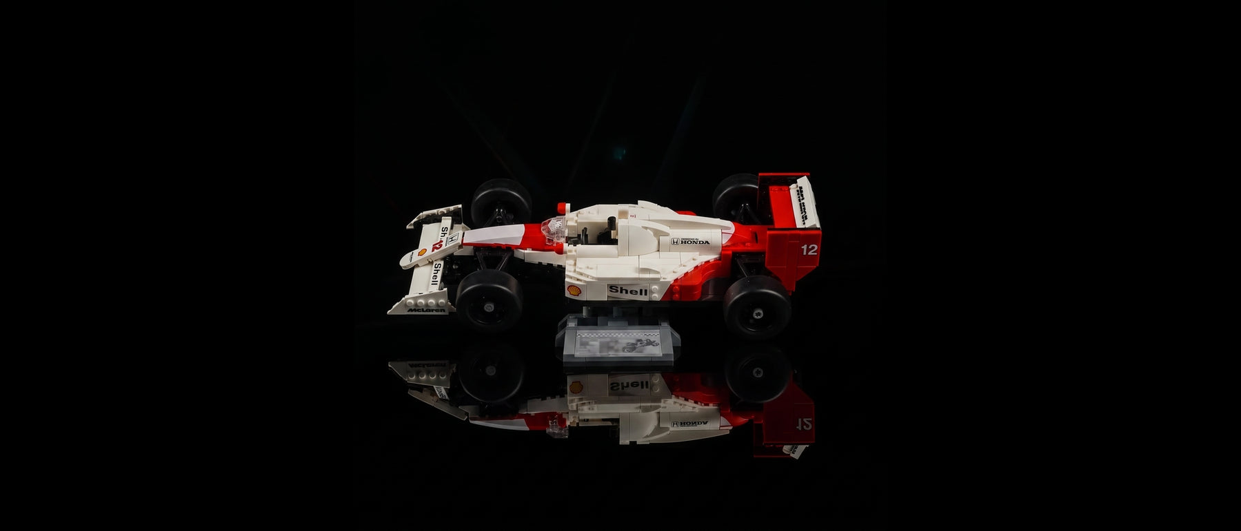 Kit LED pour LEGO® McLaren MP4/4 & Ayrton Senna #10330 — standard build, without the LED light kit