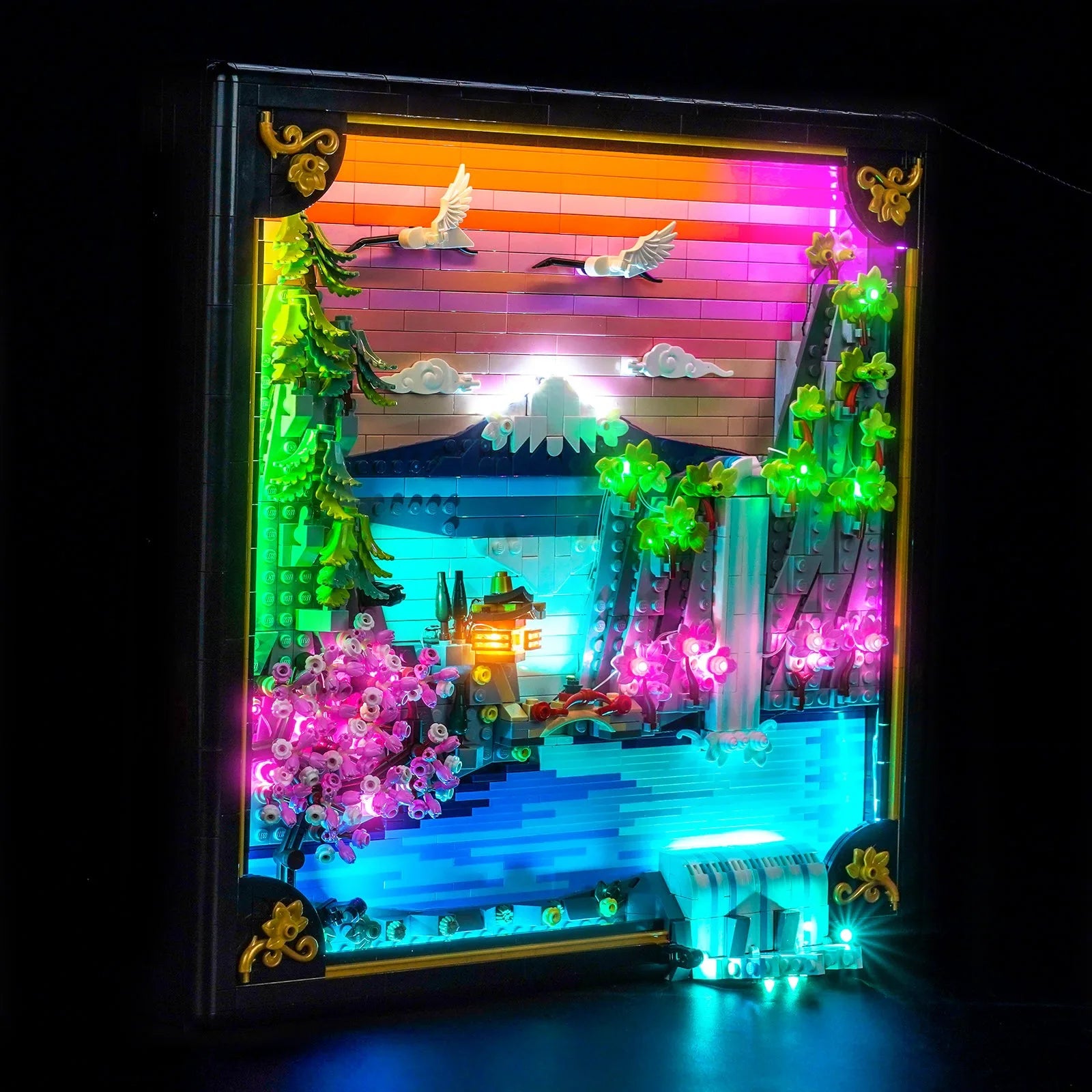 Beleuchtungsset für LEGO® Art Japanische Kirschblütenlandschaft #31218
