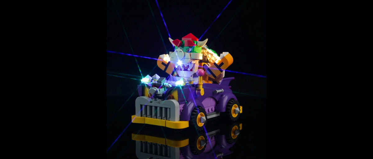 Power-Up- und Münz-Akzente — LED-Beleuchtungsset für LEGO® Bowsers Monsterkarre – Erweiterungsset #71431