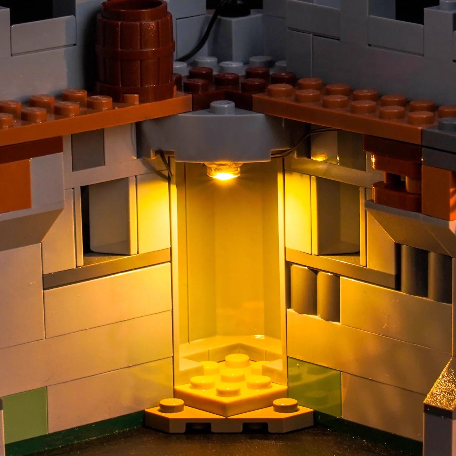 Kit d'éclairage pour le château médiéval LEGO® Creator 3-en-1 avec cheval et chevalier #31168