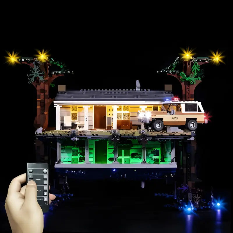 Kit d'éclairage pour LEGO Stranger Things The Dow Upside n° 75810