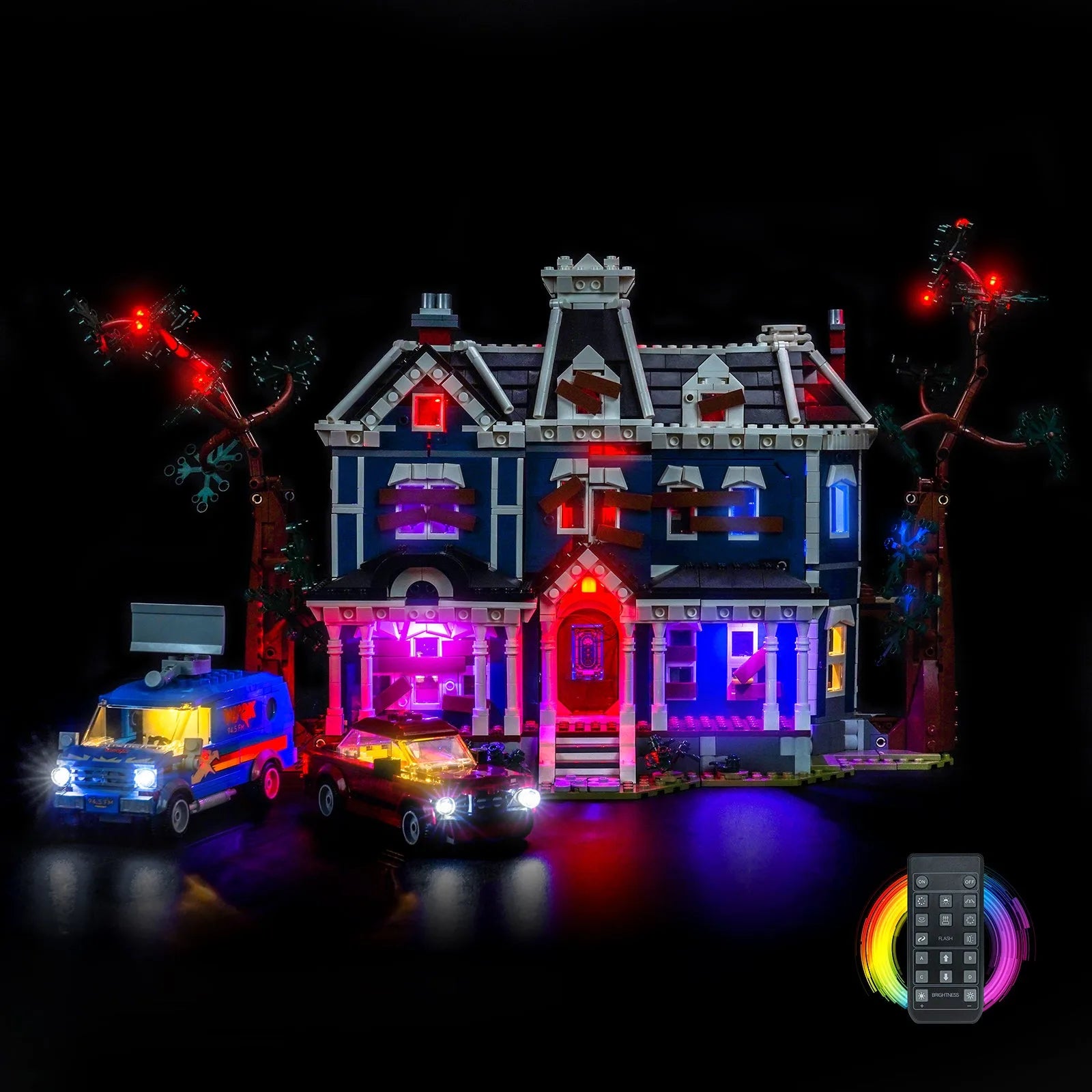 Light Kit for LEGO® Icons Stranger Things: The Creel House #11370 Updated