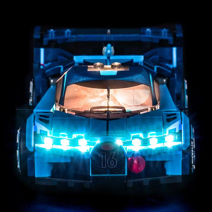 Light Kit for LEGO® Speed Champions Bugatti Vision GT Hyper Sports Car #77253
