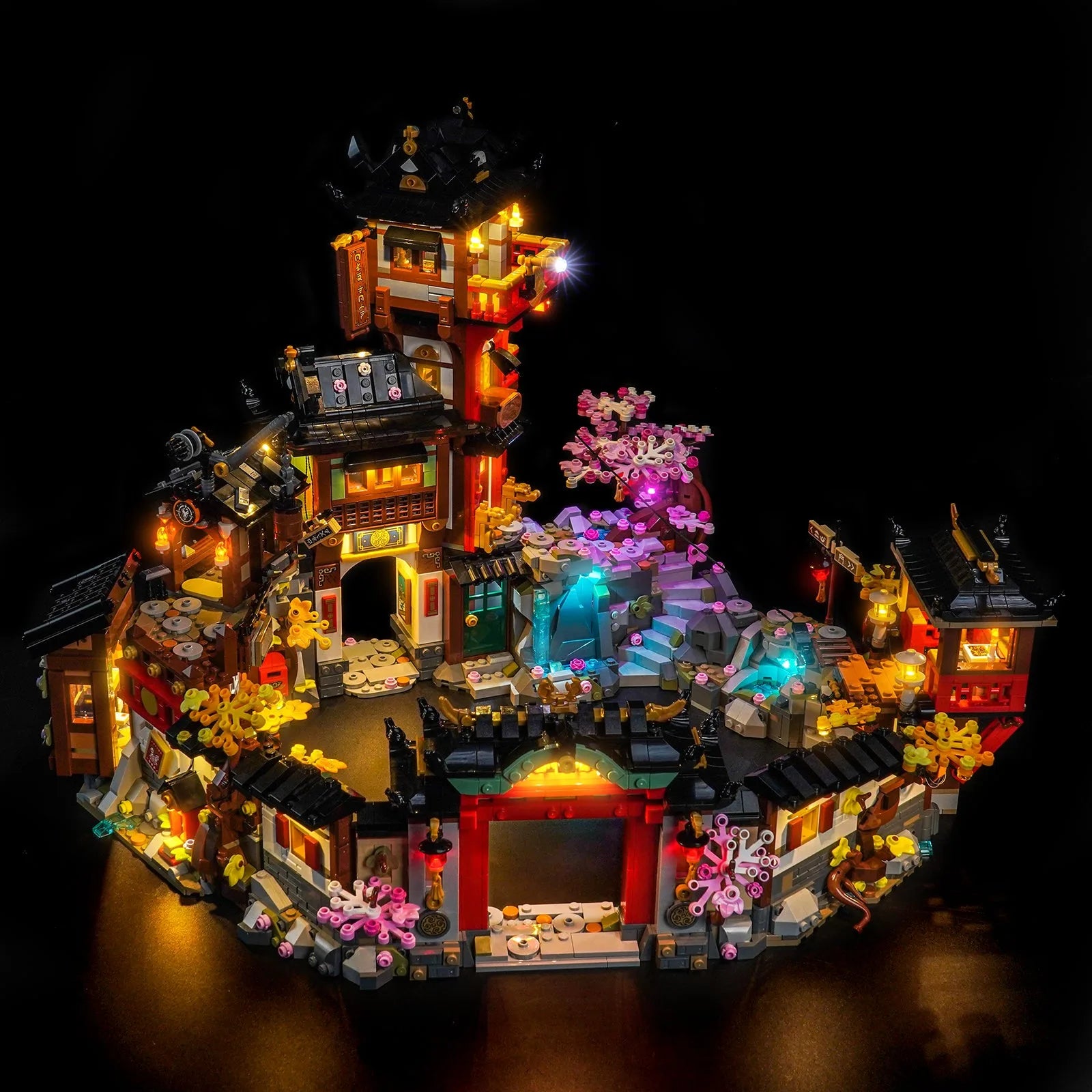 Beleuchtungsset für LEGO® NINJAGO Die Altstadt 15. Jubiläum #71861