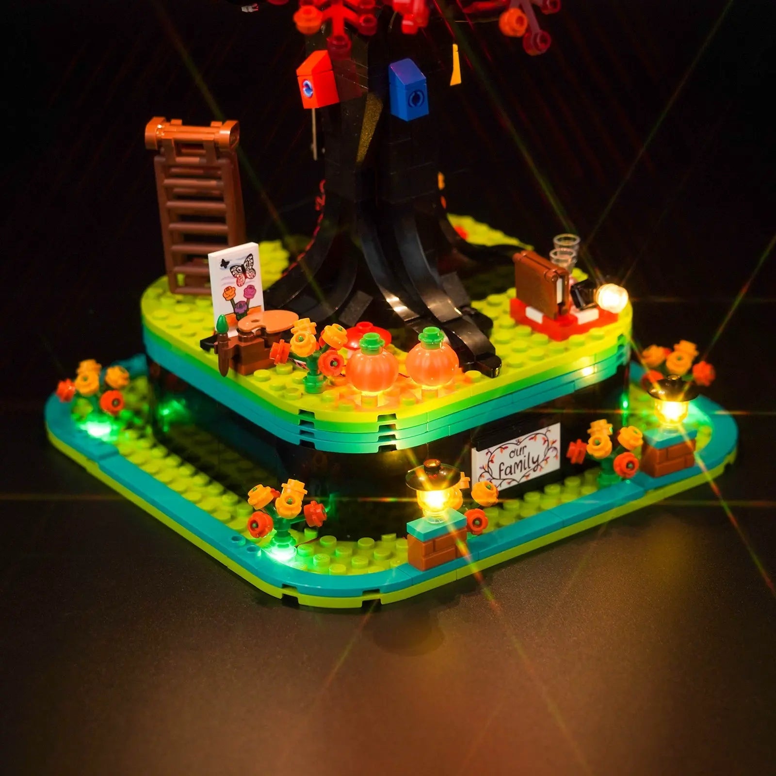 Light Kit for LEGO Ideas Family Tree #21346