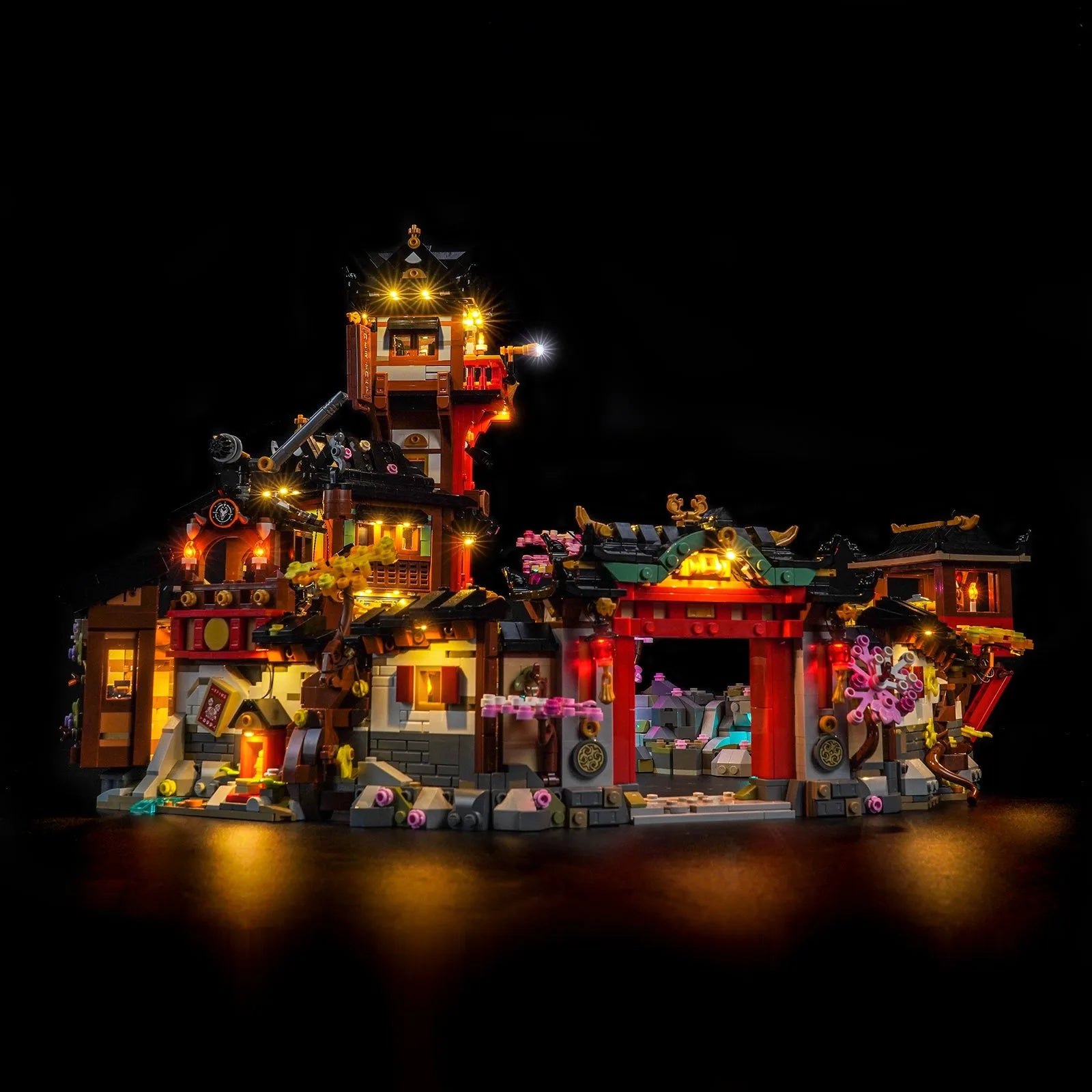 Beleuchtungsset für LEGO® NINJAGO Die Altstadt 15. Jubiläum #71861