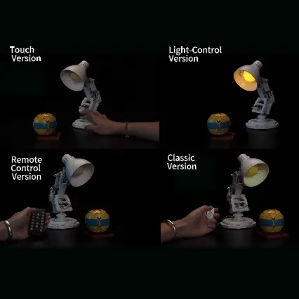 Posable and Lit — Light Kit for LEGO® Ideas ǀ Disney Pixar Luxo Jr. #21357