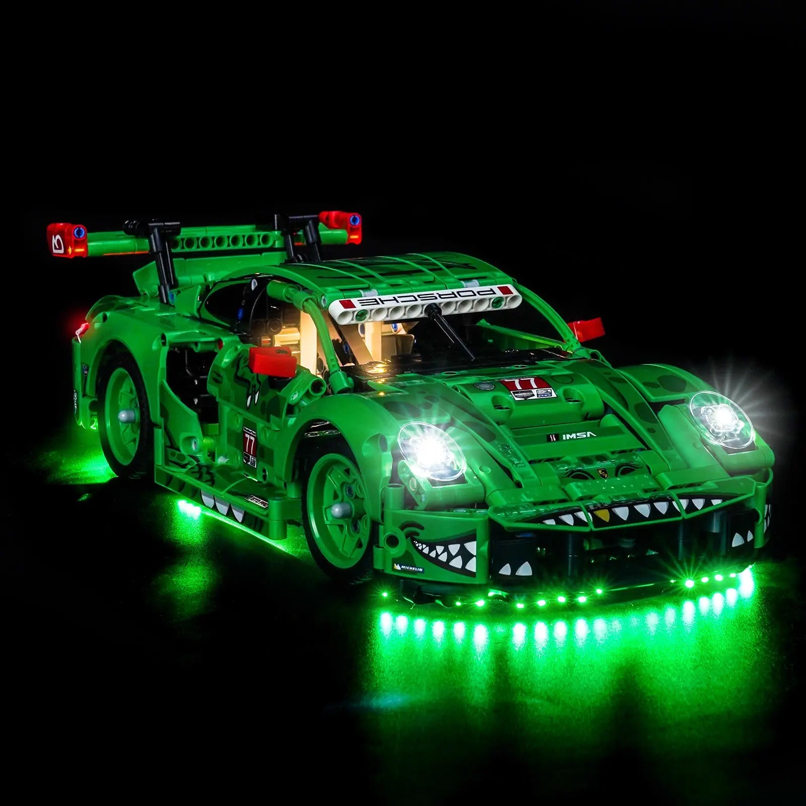 Light Kit for LEGO® Technic Porsche 911 GT3 R REXY AO Racing Car #42224