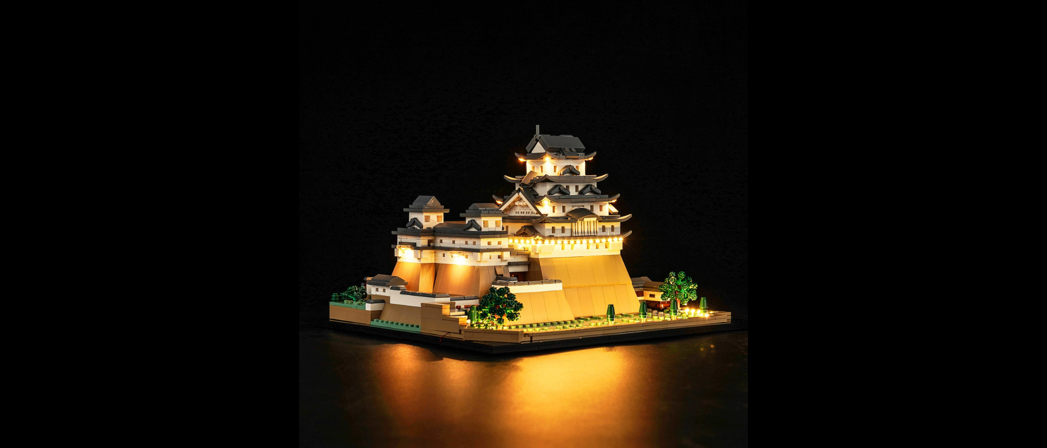 Light Kit for LEGO® Architecture Himeji Castle #21060 | Bright My
