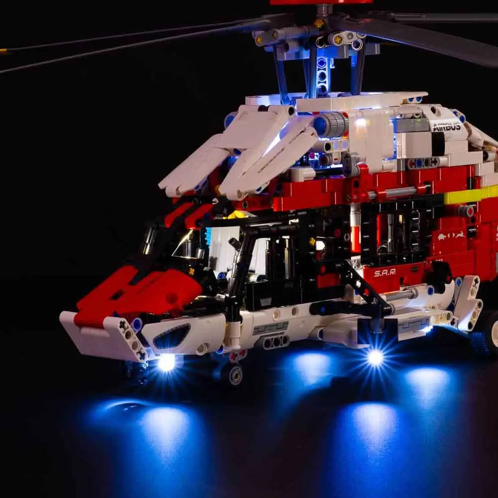 Light Kit for LEGO Airbus H175 Rescue Helicopter 42145 Bright My Bricks