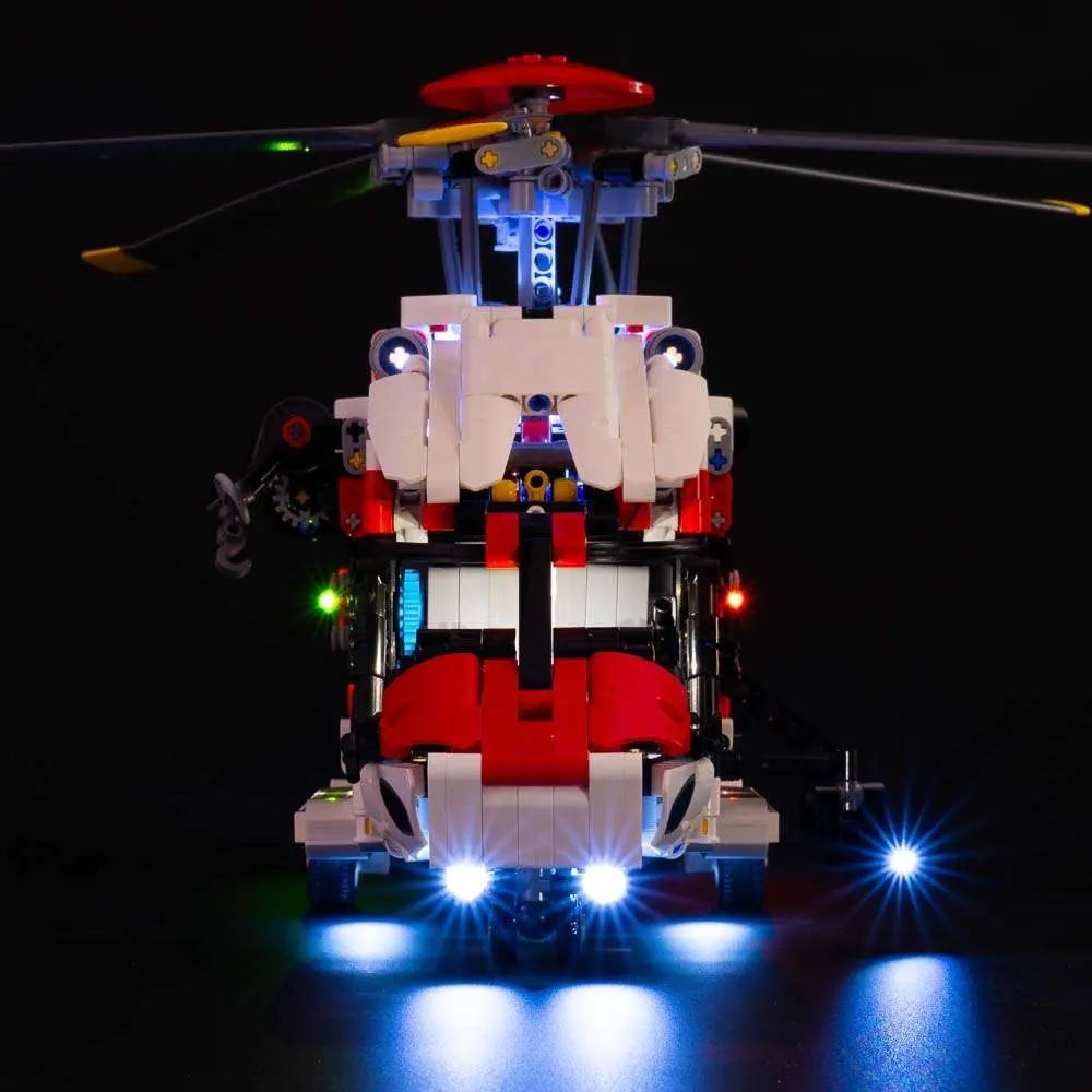 Light Kit for LEGO Airbus H175 Rescue Helicopter 42145 Bright My Bricks