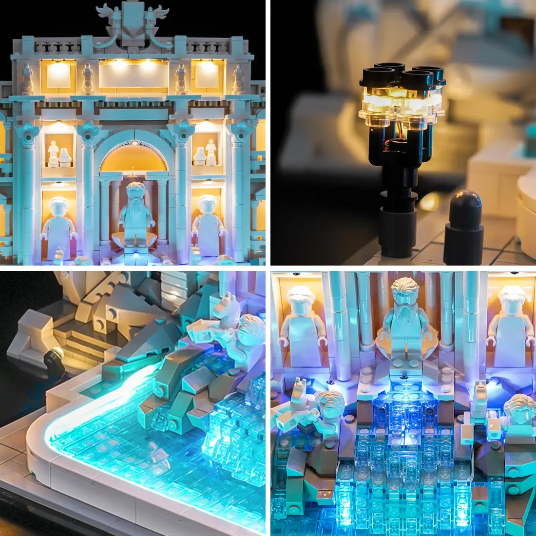 Light Kit for LEGO Architecture Trevi Fountain 21062 | Illuminate Your LEGO Landmark Bright My Bricks