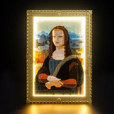 Light Kit for LEGO Art Mona Lisa 31213 Bright My Bricks