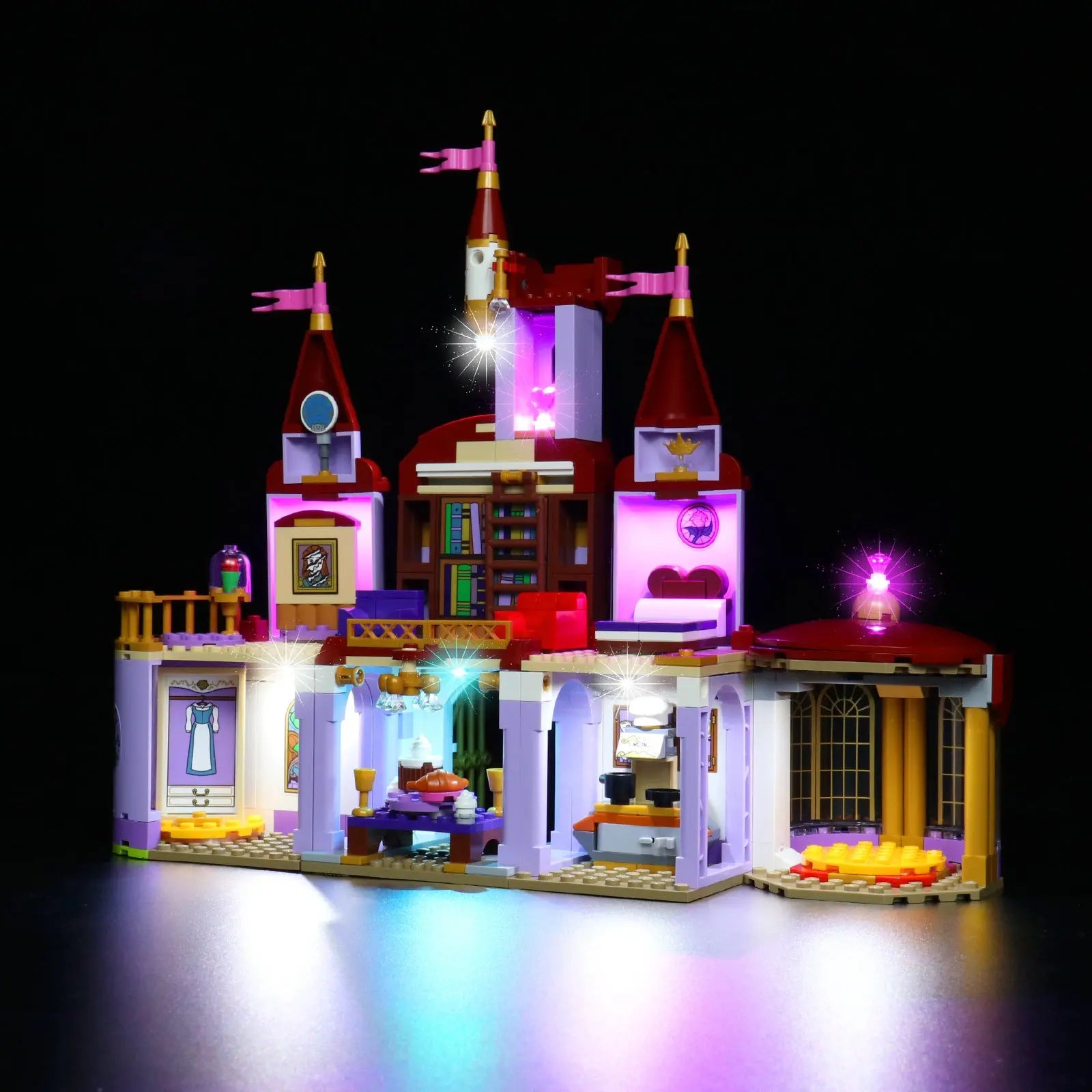 Light Kit for LEGO Belle and the Beast's Castle Disney 43196 Bright My Bricks