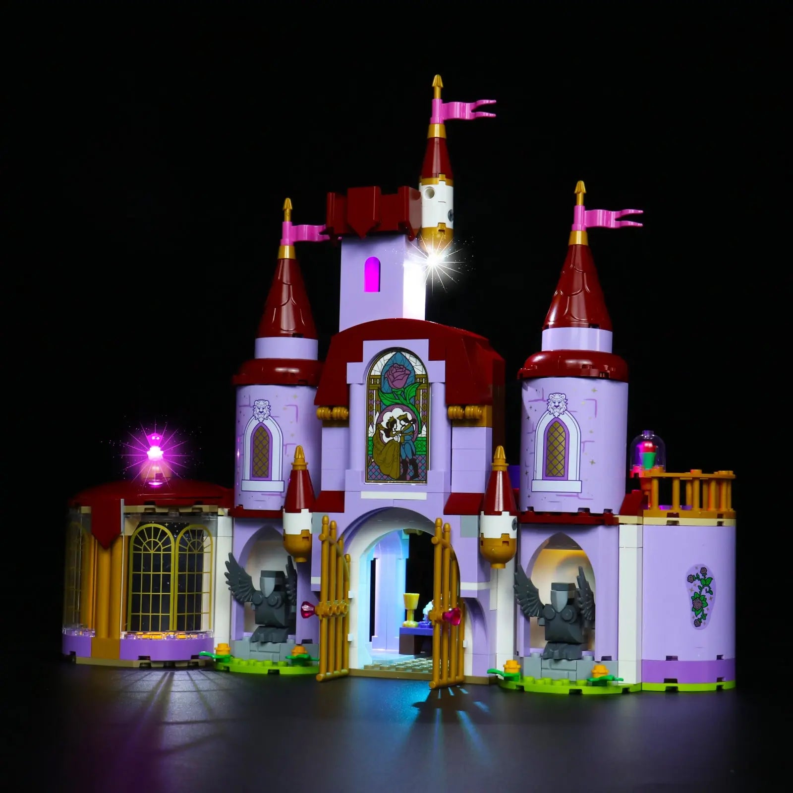 Light Kit for LEGO Belle and the Beast's Castle Disney 43196 Bright My Bricks