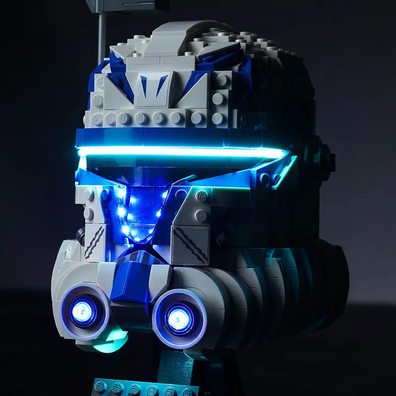 Light Kit for LEGO Captain Rex Helmet 75349 Upgraded Version Bright My Bricks