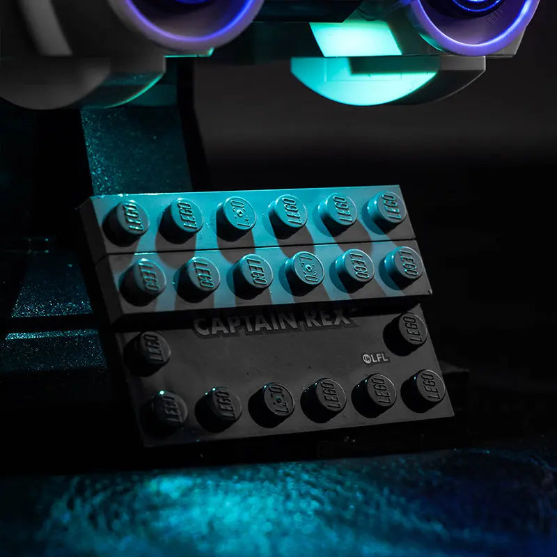 Detaillierte Innenbeleuchtung — LED-Beleuchtungsset für LEGO® Captain Rex™ Helm #75349