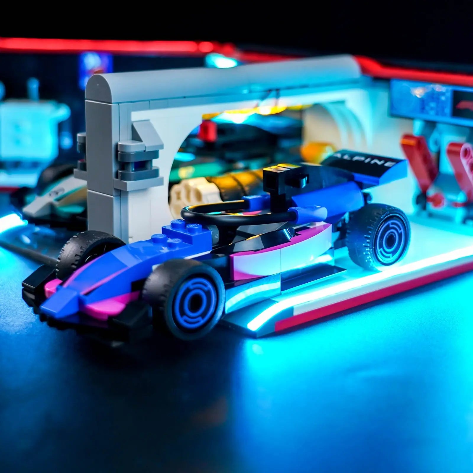 Light Kit for LEGO City F1® Garage & Mercedes-AMG & Alpine Cars 60444 | BrightMyBricks – Rev Up Your LEGO City! Bright My Bricks