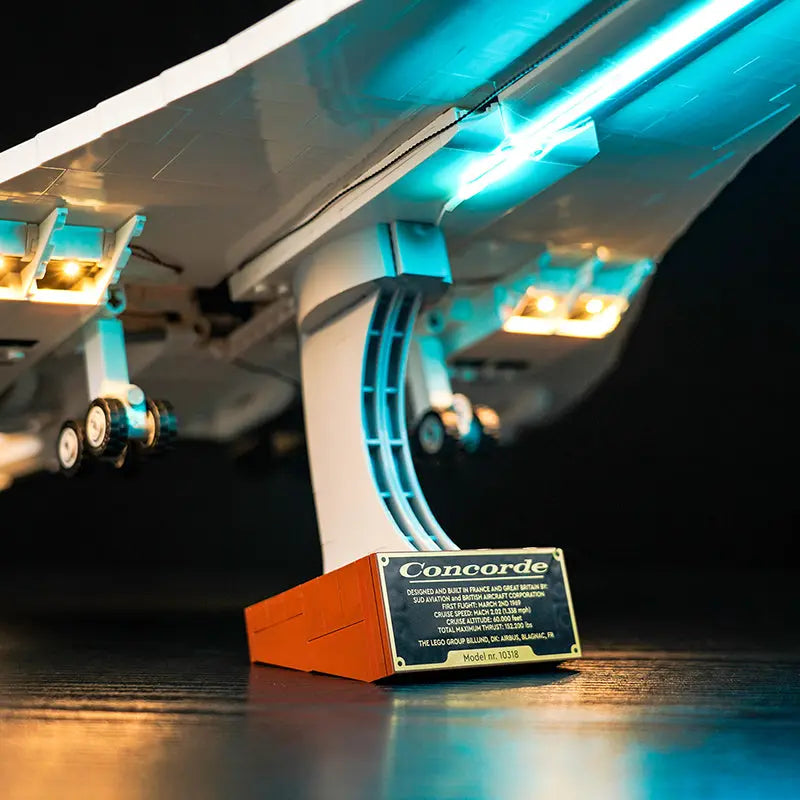 Un voyage de luxe — Kit LED pour LEGO® Le Concorde #10318