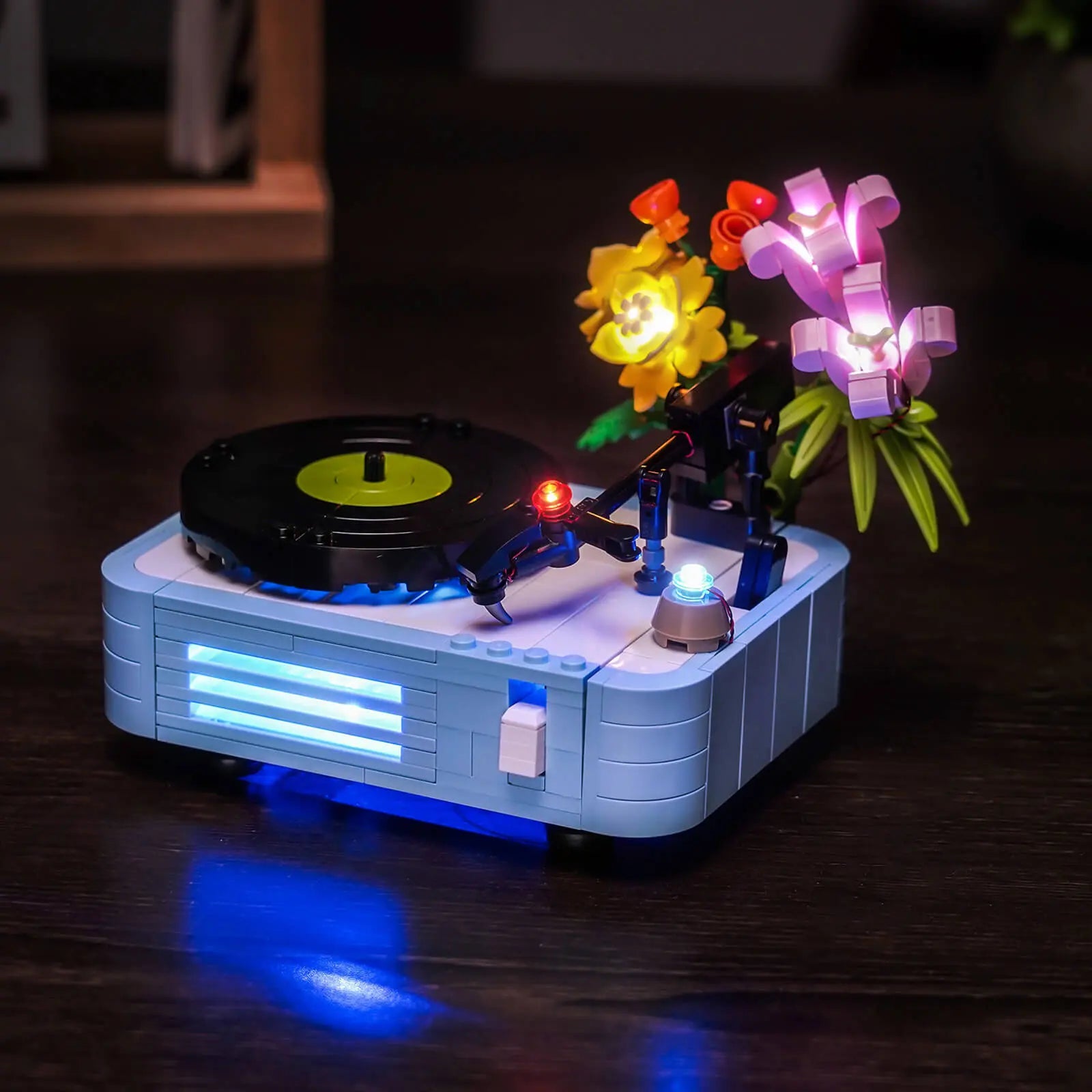 Light Kit for LEGO Creator 3-in-1 Record Player with Flowers 31172 | BrightMyBricks – Spin the Light! Bright My Bricks