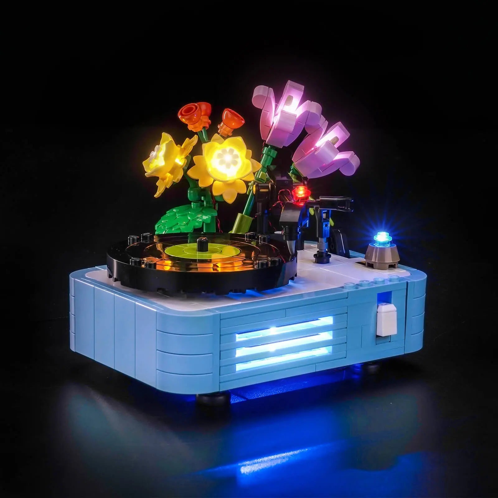 Light Kit for LEGO Creator 3-in-1 Record Player with Flowers 31172 | BrightMyBricks – Spin the Light! Bright My Bricks