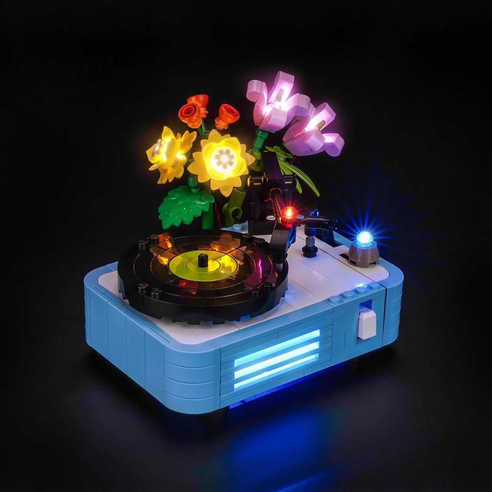 Light Kit for LEGO Creator 3-in-1 Record Player with Flowers 31172 | BrightMyBricks – Spin the Light! Bright My Bricks