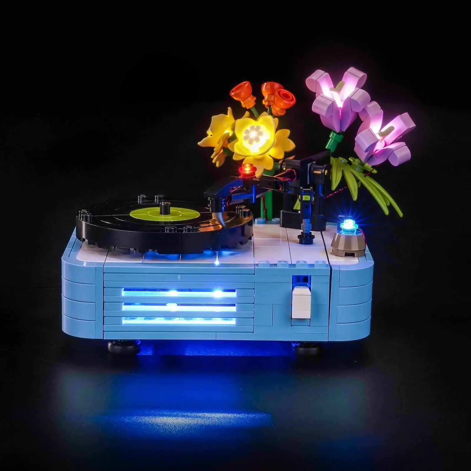 Light Kit for LEGO Creator 3-in-1 Record Player with Flowers 31172 | BrightMyBricks – Spin the Light! Bright My Bricks