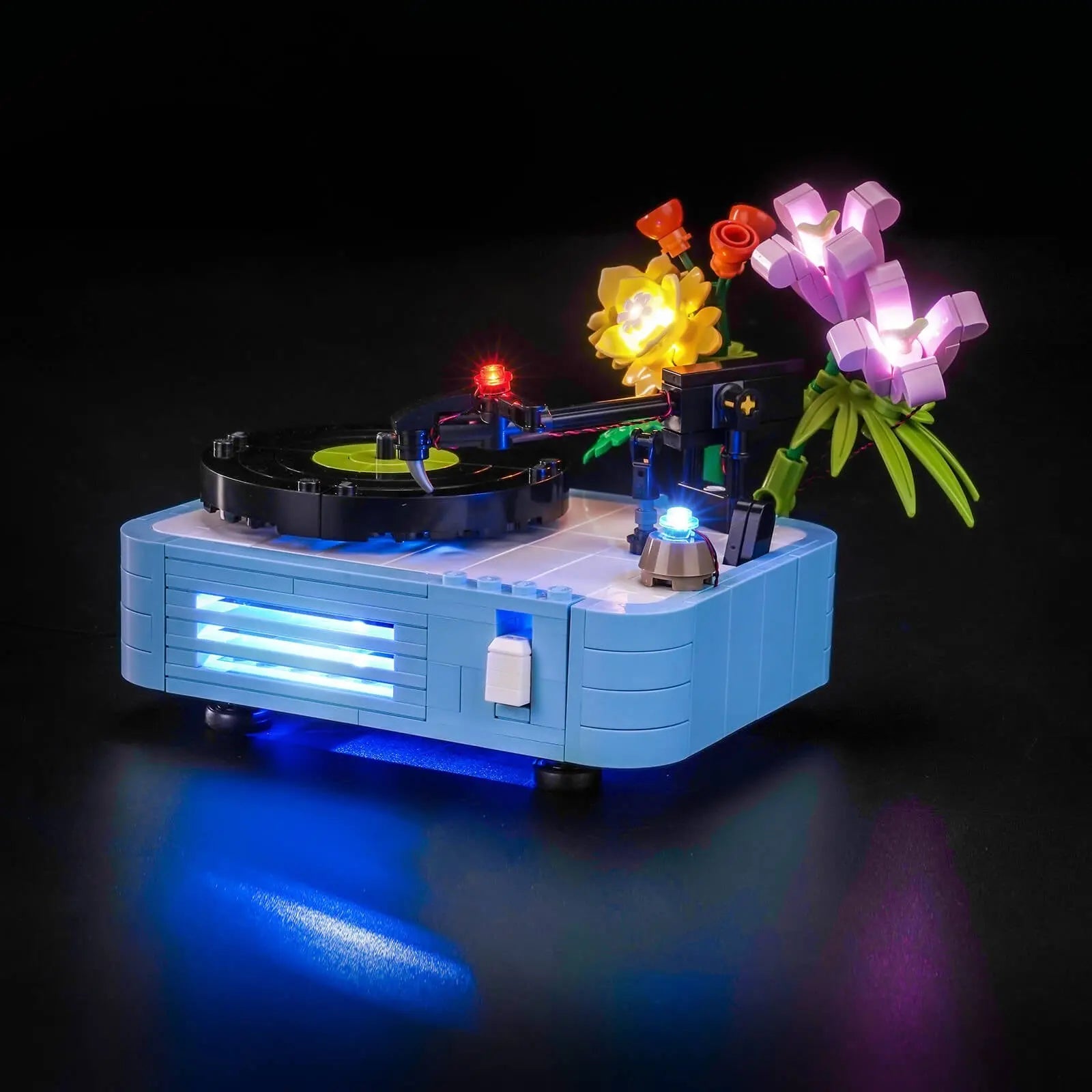 Light Kit for LEGO Creator 3-in-1 Record Player with Flowers 31172 | BrightMyBricks – Spin the Light! Bright My Bricks