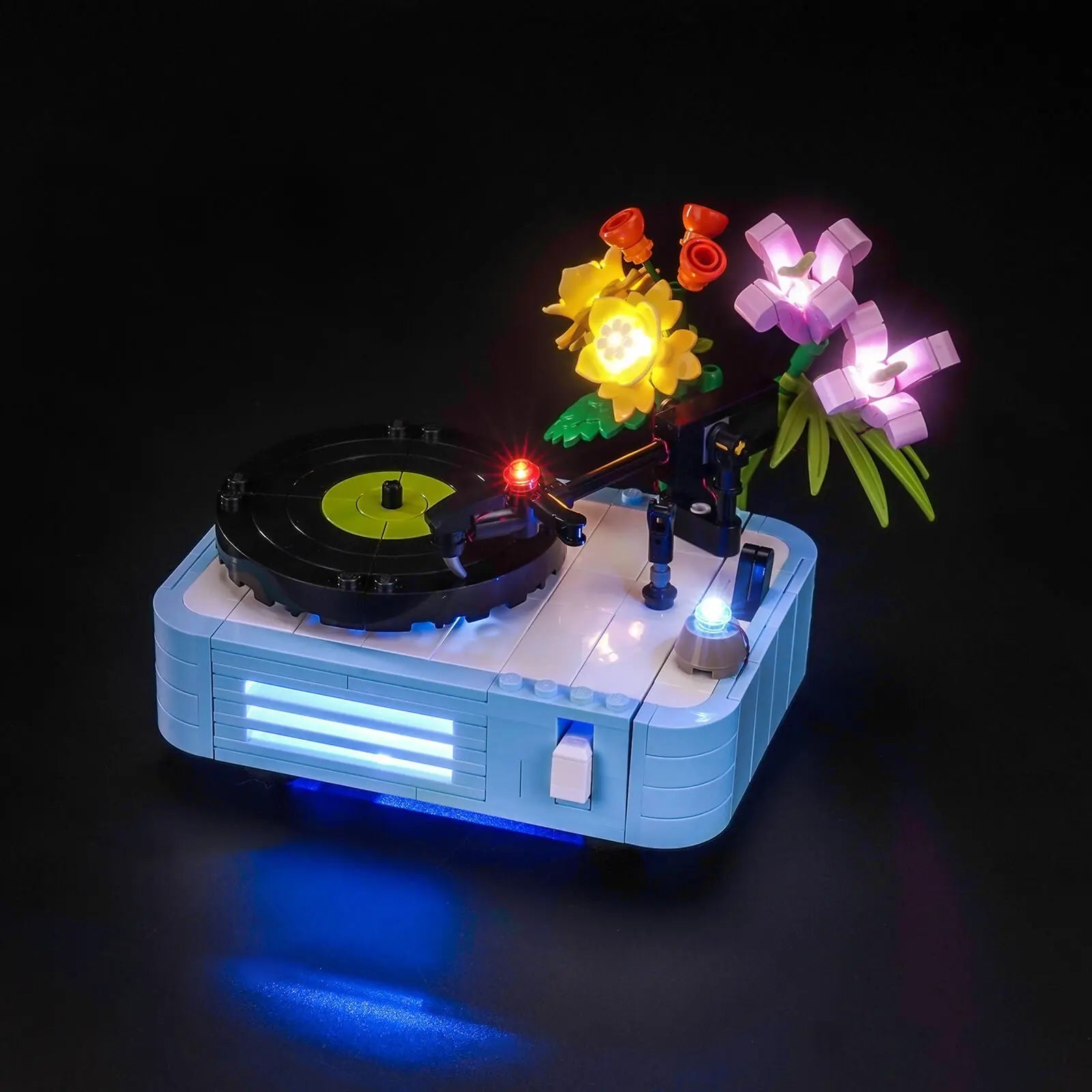 Light Kit for LEGO Creator 3-in-1 Record Player with Flowers 31172 | BrightMyBricks – Spin the Light! Bright My Bricks