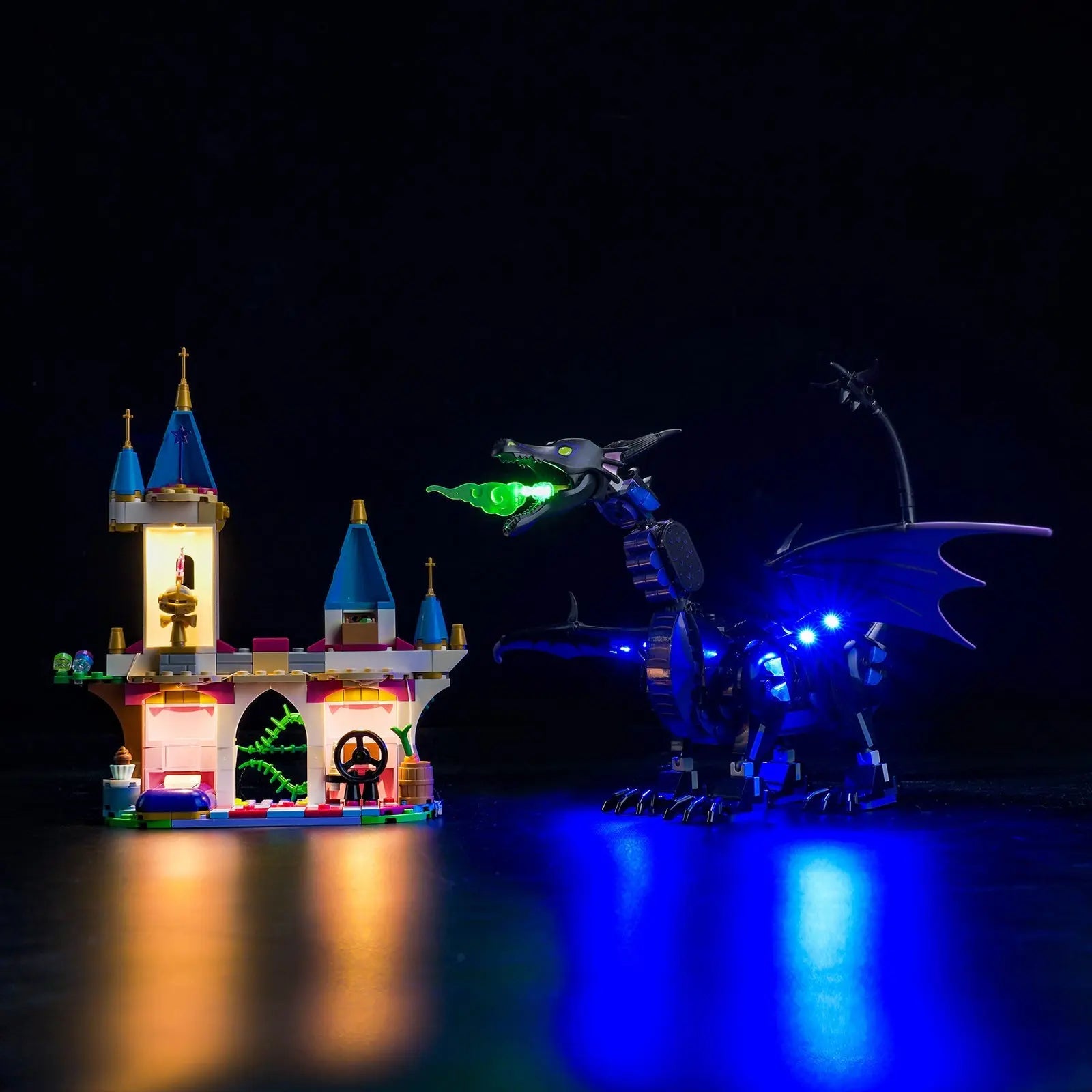 Light Kit for LEGO Disney Maleficent’s Dragon Form 43240 Bright My Bricks