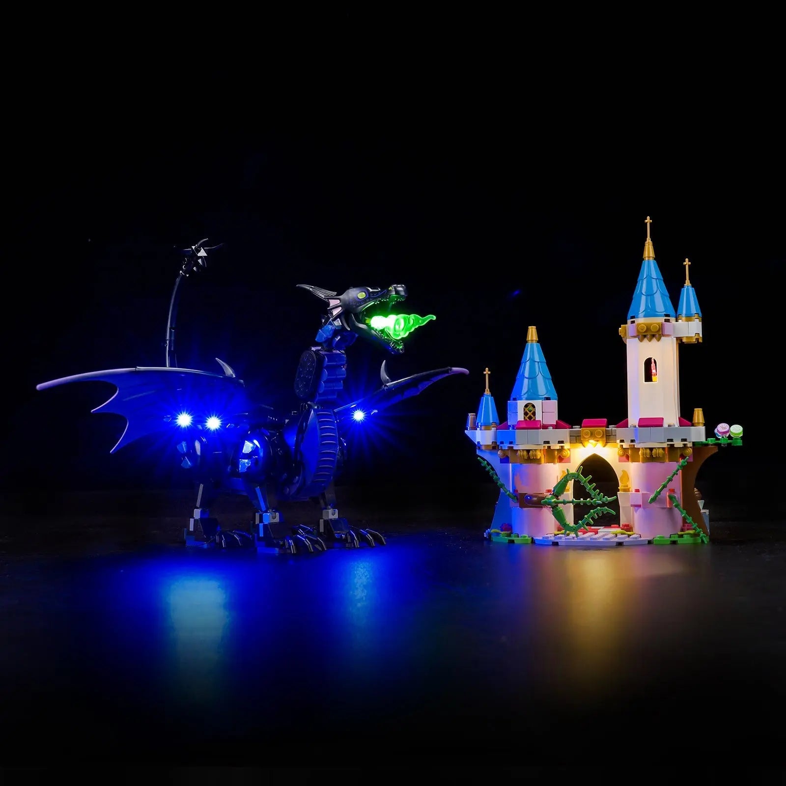 Light Kit for LEGO Disney Maleficent’s Dragon Form 43240 Bright My Bricks