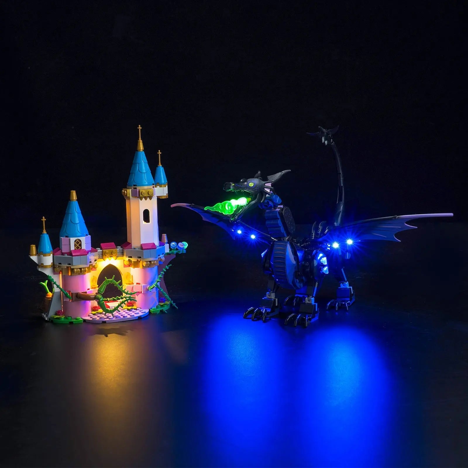 Light Kit for LEGO Disney Maleficent’s Dragon Form 43240 Bright My Bricks