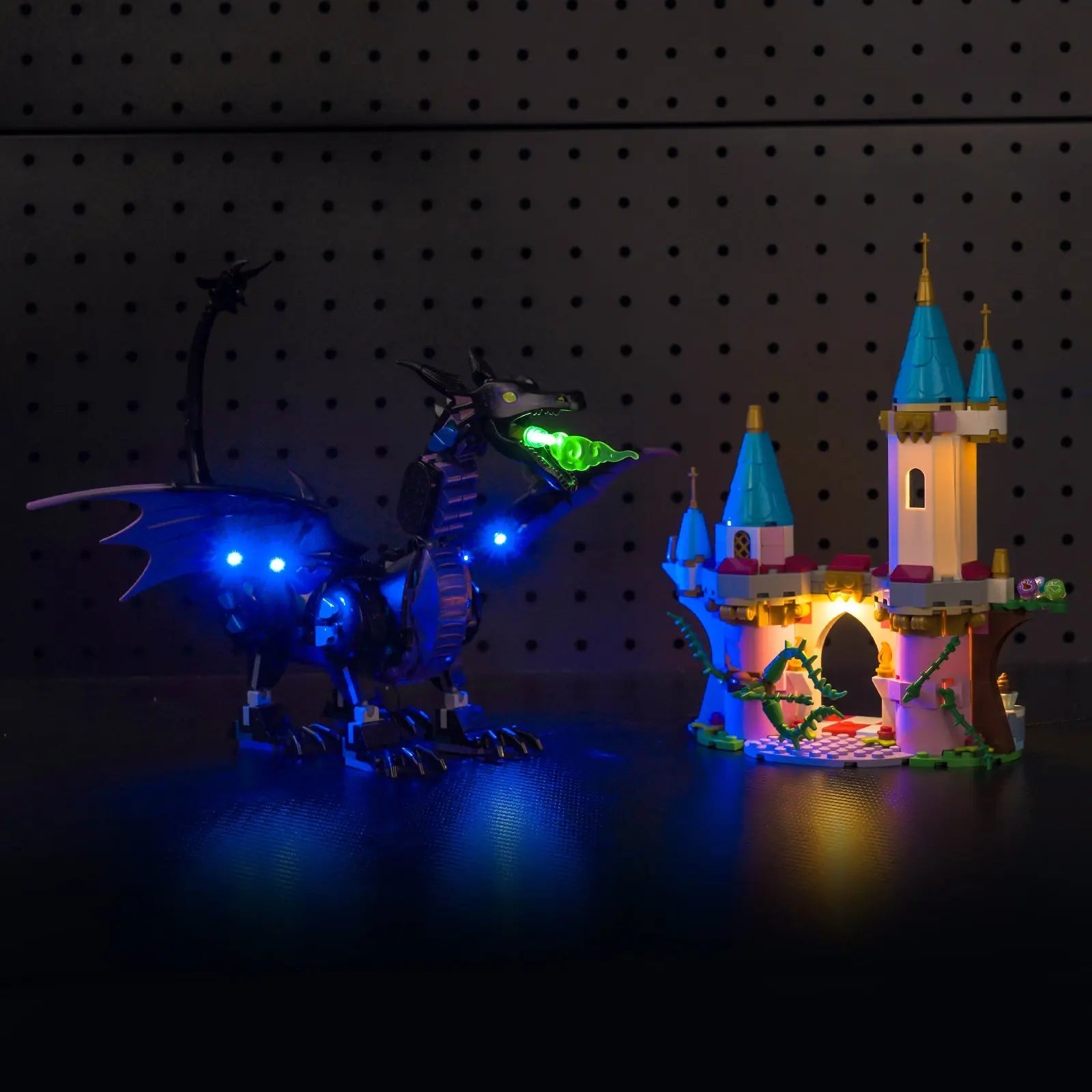 Light Kit for LEGO Disney Maleficent’s Dragon Form 43240 Bright My Bricks