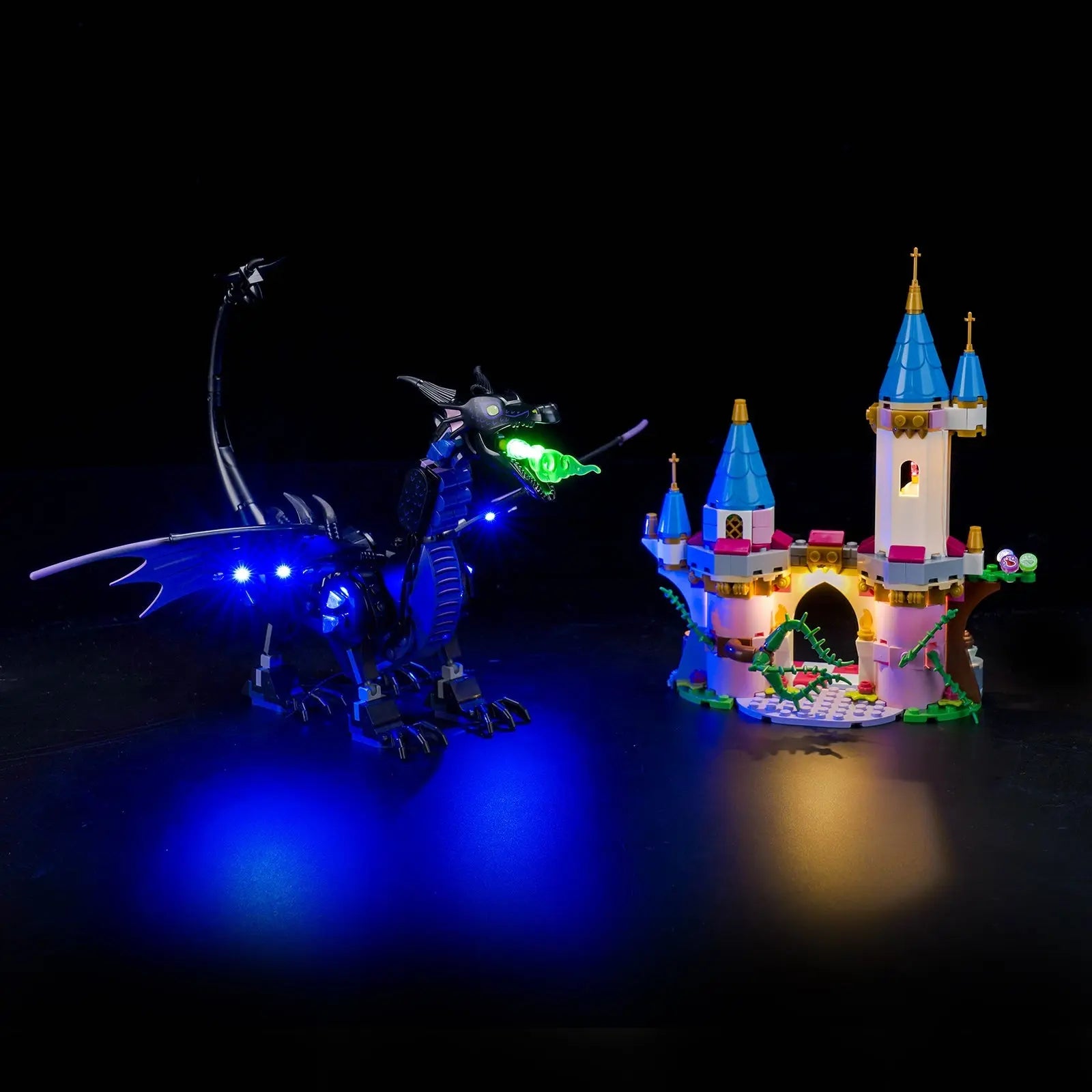 Light Kit for LEGO Disney Maleficent’s Dragon Form 43240 Bright My Bricks