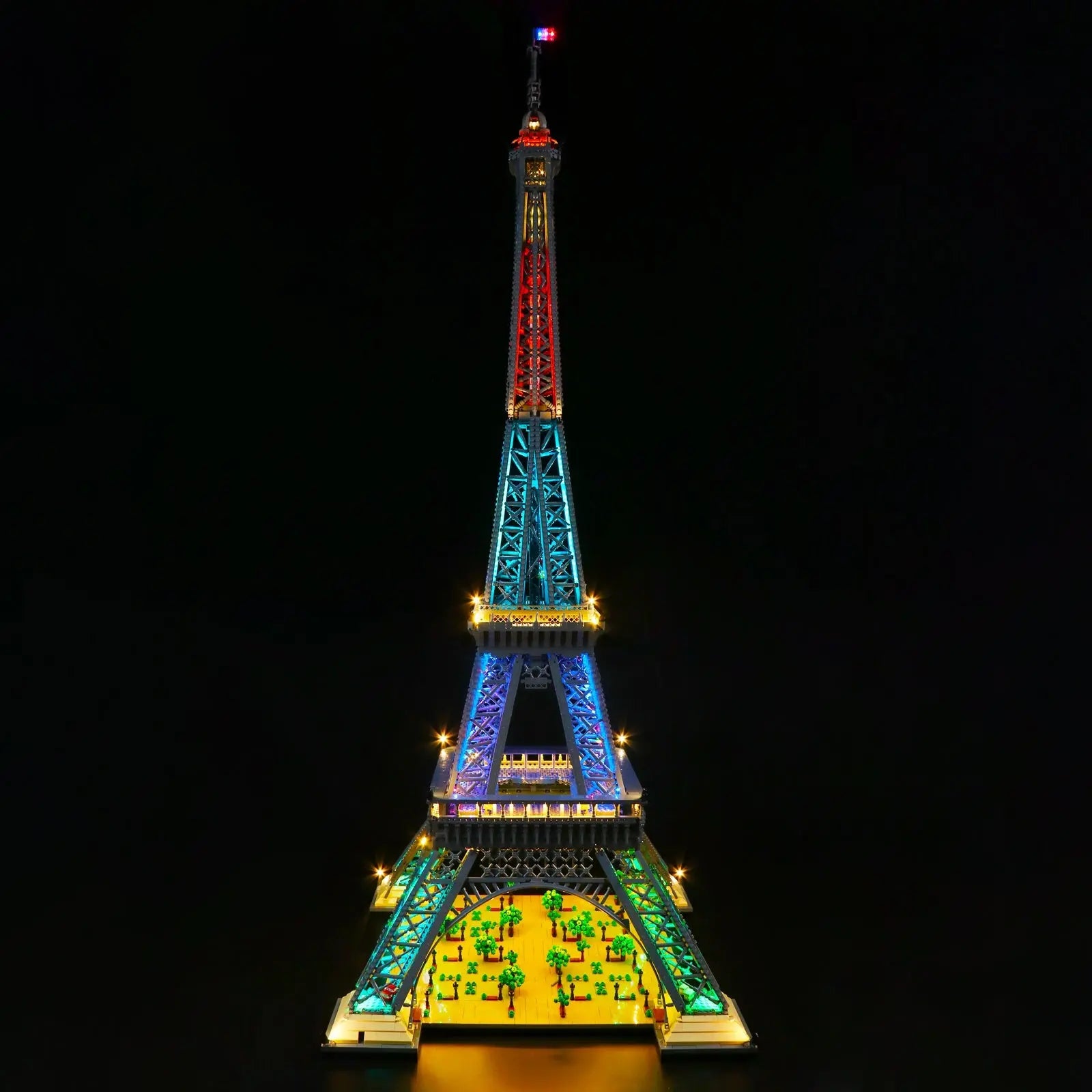 Kit d'éclairage multicolore pour LEGO® Tour Eiffel #10307
