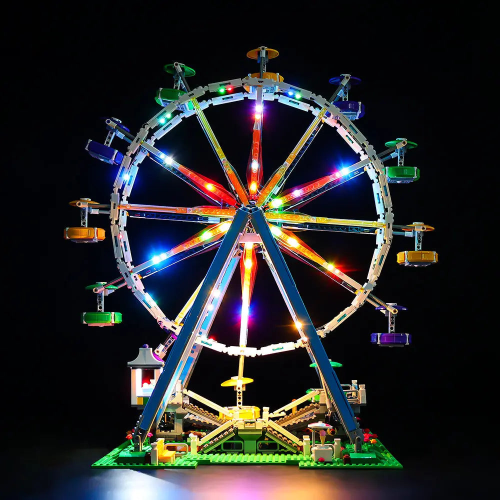 Light Kit for LEGO Ferris Wheel 10247 Bright My Bricks