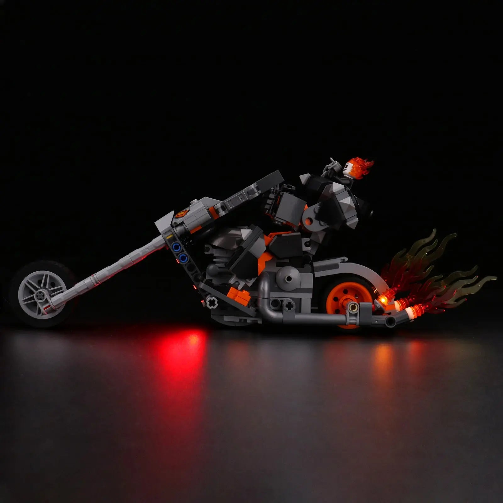 Light Kit for LEGO Ghost Rider Mech & Bike 76245 Bright My Bricks