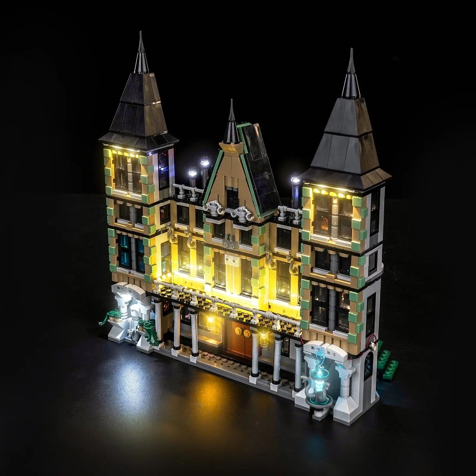 Light Kit for LEGO Harry Potter Malfoy Manor 76453 | Illuminate the Dark Side! Bright My Bricks