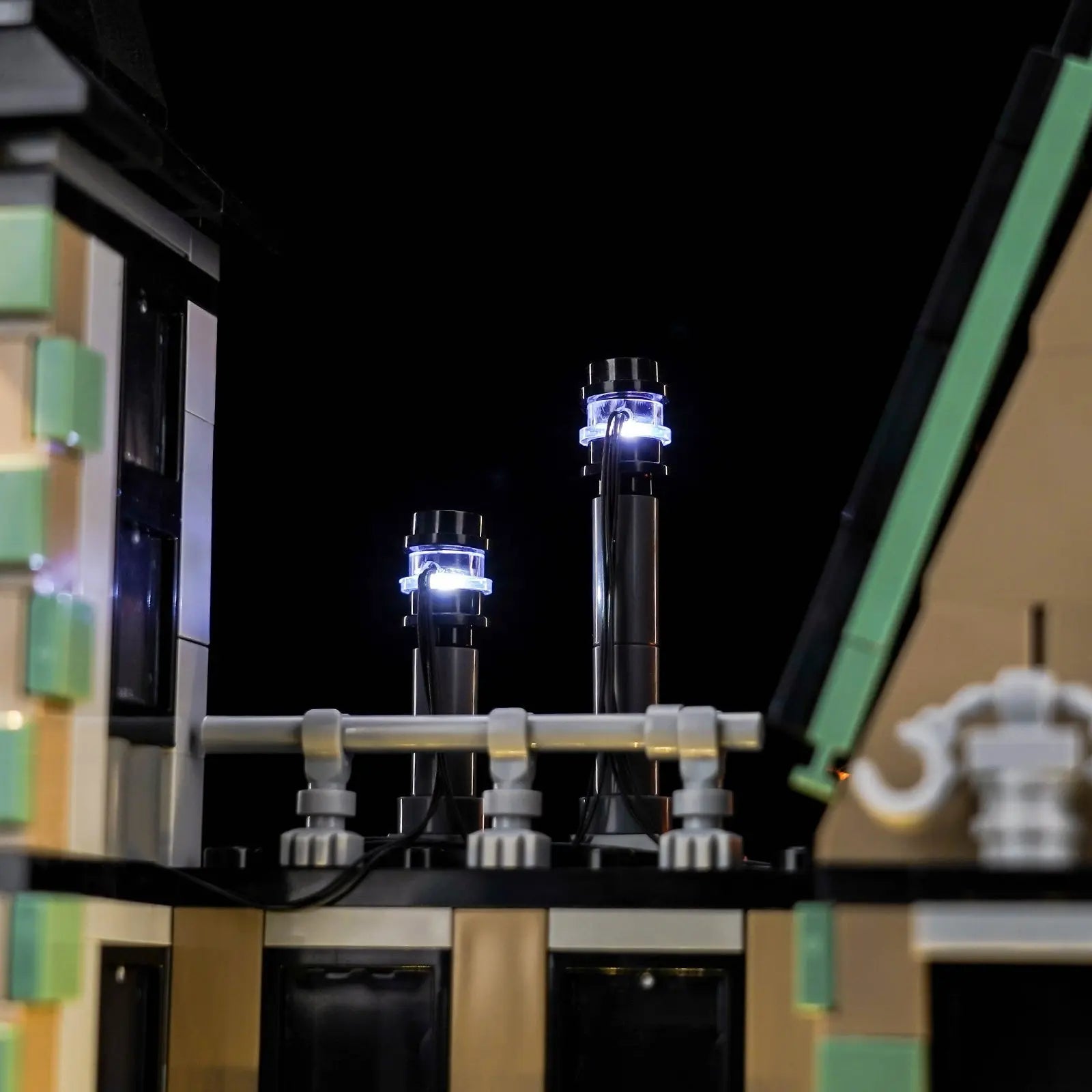 Light Kit for LEGO Harry Potter Malfoy Manor 76453 | Illuminate the Dark Side! Bright My Bricks