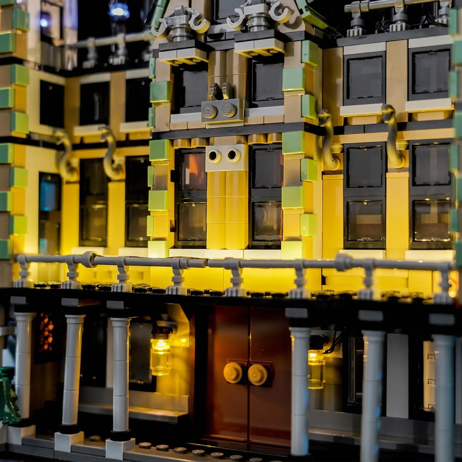 Light Kit for LEGO Harry Potter Malfoy Manor 76453 | Illuminate the Dark Side! Bright My Bricks