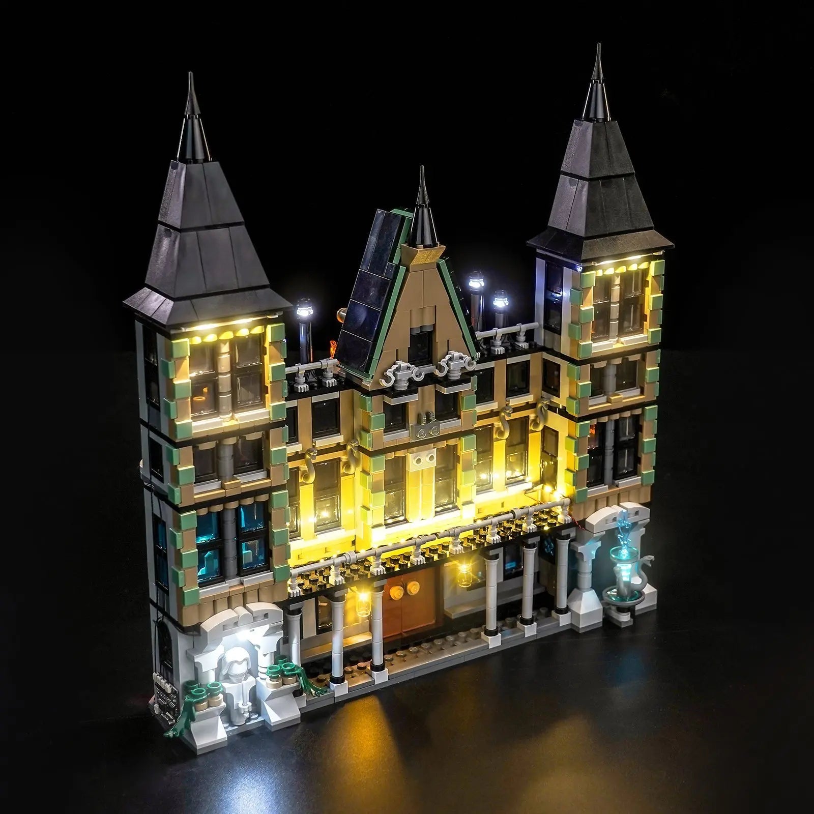 Light Kit for LEGO Harry Potter Malfoy Manor 76453 | Illuminate the Dark Side! Bright My Bricks