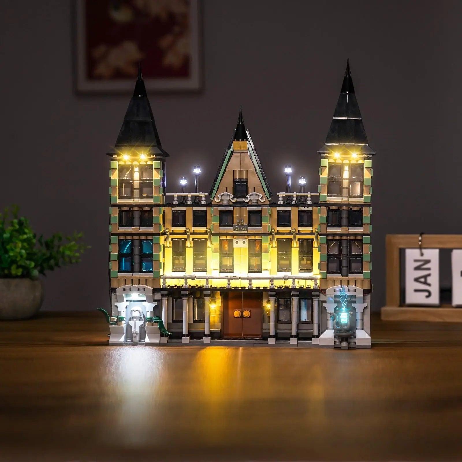 Light Kit for LEGO Harry Potter Malfoy Manor 76453 | Illuminate the Dark Side! Bright My Bricks