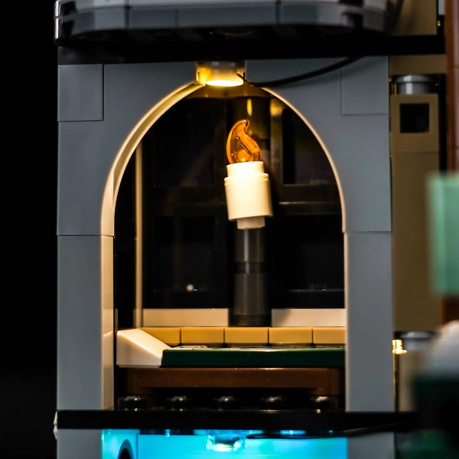 Light Kit for LEGO Harry Potter Malfoy Manor 76453 | Illuminate the Dark Side! Bright My Bricks