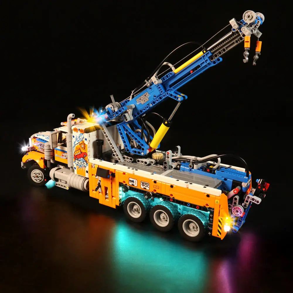 Light Kit for LEGO Heavy-duty Tow Truck 42128 Bright My Bricks