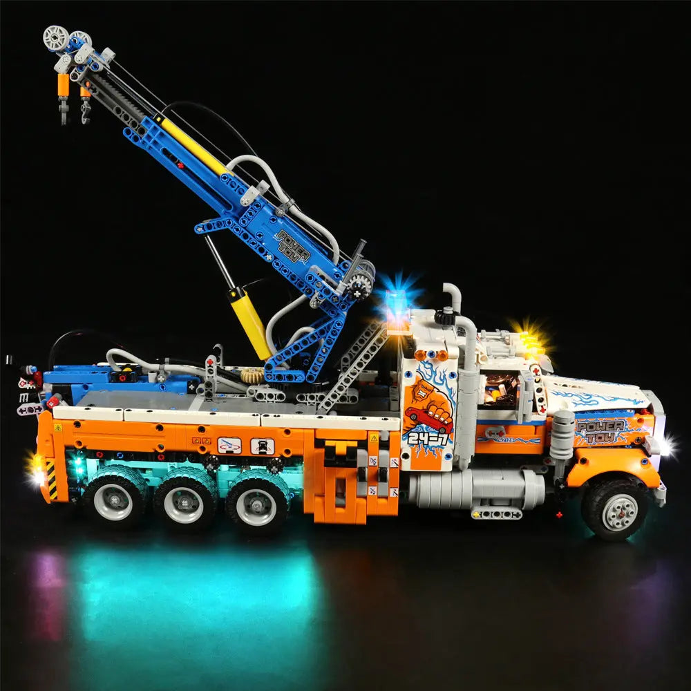 Light Kit for LEGO Heavy-duty Tow Truck 42128 Bright My Bricks